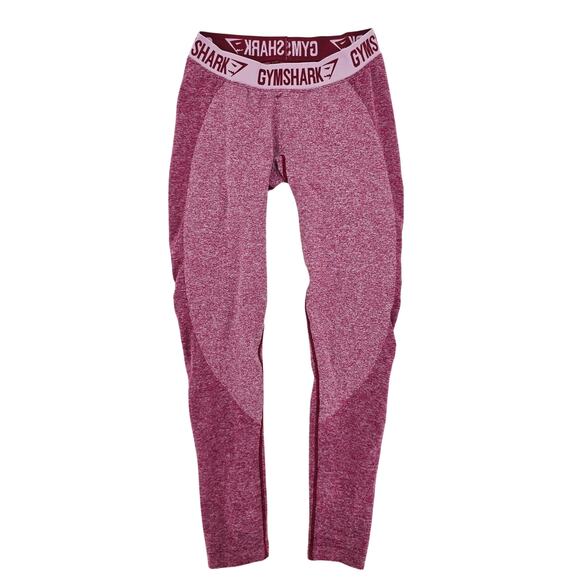 Gymshark Women's Leggings Red Small - Picture 1 of 4